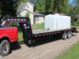 ***2008 PJ Gooseneck Flatbed Trailer, 102