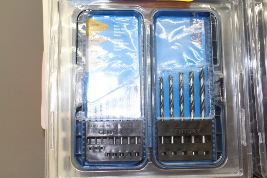 (2) NEW SETS OF HIGH SPEED DRILL BITS, 13 PIECE