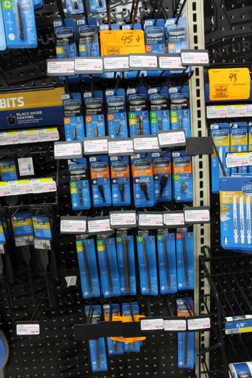 (77) NEW CENTURY SCREWDRIVER  BITS