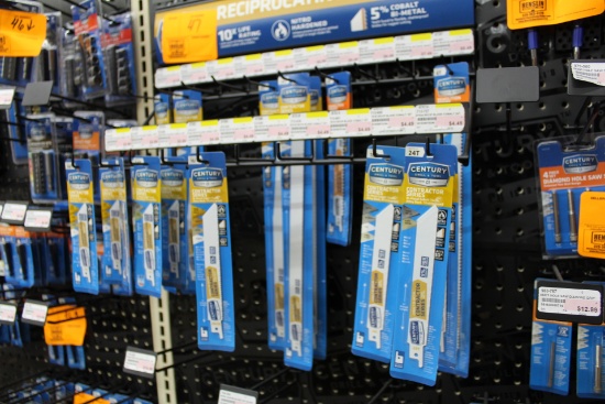 (17) NEW CENTURY RECIPROCATING SAW BLADES