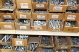 LARGE ASSORTMENT OF BOLTS, CARRIAGE, AND OTHERS