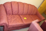 (2) CLOTH RECLINER CHAIRS, COUCH