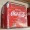Coca Cola small metal cooler, original paint, has dent
