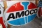 Amoco plastic insert, cracked on the bottom, 99