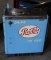 Pepsi-Cola Bottle single top door cooler, missing internal mechanism, 33.5