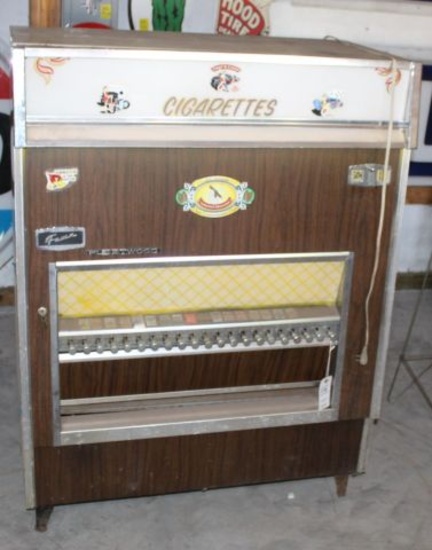 Fleetwood $.50 Cigarette Machine, untested