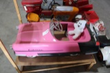 Kidillac Pink pedal car, with ghost