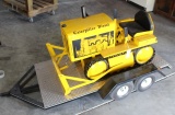 Custom D-4 Caterpillar Diesel pedal crawler with blade RARE, and homemade t