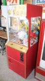 Super Scooper arcade crane game with toy contents, not tested