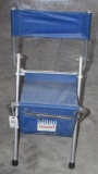Hamm's aluminum fold up chair with built in cooler