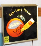 Fun Tim Flavor Nesbits luminated sign, works, 12.5