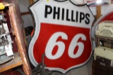 Phillips 66 plastic insert, 74