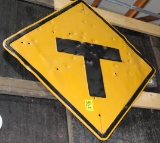 T-way road sign, 24