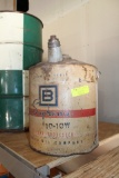 Square B Supreme 5gal metal oil can