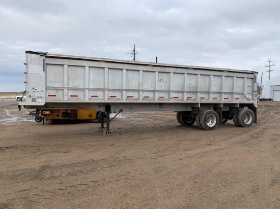 *** 2000 TRAILSTAR 38' ALUMINUM END DUMP SEMI