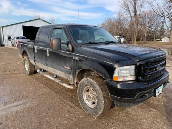 *** 2003 FORD F-250 LARIAT 4X4 PICKUP, POWER