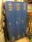 SCHOOL LOCKERS, 3 DOOR SECTION, 6 FT HIGH,