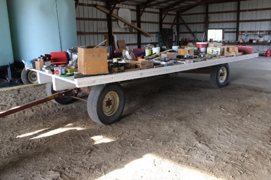 9'X20' Flatbed Rack On Heavy Duty Gear, Rack Only No Contents