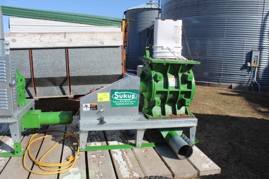 Sukup 5" Air System, New 15HP 1PH Motor, Approx 250' Piping And Dead Heads,