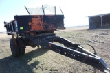 9' Truck Box Trailer With Hoist, No Title