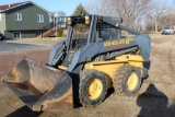 2001 NH LS180 Skid Loader, Aux Hyd, 12-16.5NHS Tires, Rear Weight Package,