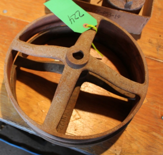 2 - 2" X 12" PULLEYS