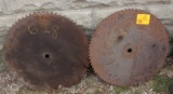 (2) SAW BLADE, NO SHIPPING PICKUP ONLY