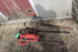 (4) OLD OIL DRUM PUMPS