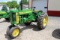 1957 John Deere 420T Tractor, NF, 14.9-28 Near New Tires on Power Adj Steel