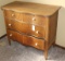 ANTIQUE DRESSER, 4 DRAWER