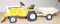 1/16 CUB CADET GARDEN TRACTOR WITH BLADE