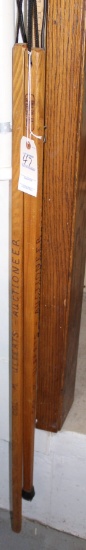 (2) COL. M. ULFERTS WALKING STICKS