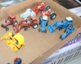 1/64 (6) FORD, (2) HESTONS TRACTORS,