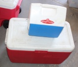 COLEMAN COOLER AND PLAYMATE COOLER