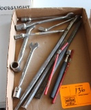 PRY BARS, SOCKET WRENCHES