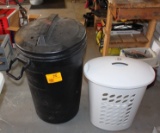 TRASH CANS, APPLE BASKET, PAILS