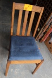 WOOD CHAIR WITH PADDING