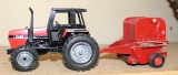 1/32 CIH 2294 WITH IH 2400 BALER, NO BOX