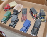 (9) ERTL CARS AND TRUCKS, NO BOXES