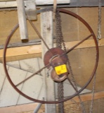 20 FT LOG CHAIN & BOAT LIFT WINCH WHEEL