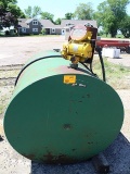 500 Gal diesel Barrel, Gasboy Pump and Meter, Auto Nozzle
