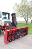 Like New Red Devil Snowblower, 9' 2 Auger, Hyd spout, Hyd deflecter, 540 PTO