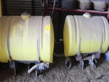 (2) 200 Gal Saddle Tanks