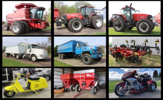 CASE IH FARM EQUIPMENT AUCTION-DALE & JEAN DOMEIER