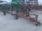 Lindsay 7 Section 42' Spike Tooth Drag, Hyd Cart, (6) new tires, Tax or Sig