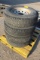 (4) LT235/85R16 Tires On 8 Bolt Modular Steel Rims, Tax No Exemption, Locat