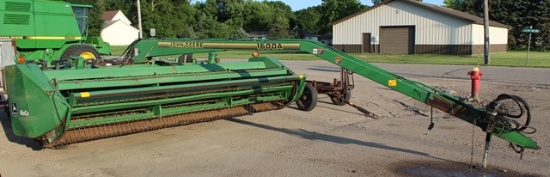 John Deere 1600A Haybine, 16’, Tax Or Sign ST3 Form, Located 520 Dupont Ave