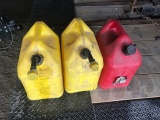 (3) 5 Gallon Poly Fuel Cans, Tax No Exemption, Located 3 Ash Ave, Bird Isla