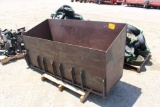 Rockbox, 3Pt, 6' Wide, Bottom Dump, Tax or Sign ST3 Form, Located 3 Ash Ave
