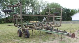 John Deere 1610 Chisel Plow, 29' 29 Shank, Walking Tandem On Mainframe, 2